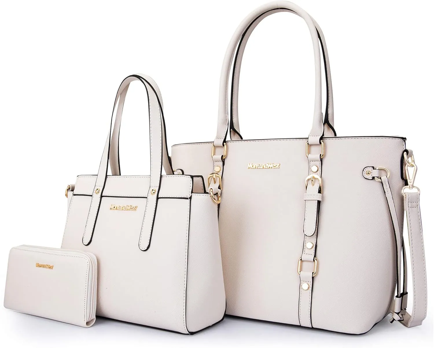 Montana West 3PCS Purses for Women Tote Bag and Wallet Set Shoulder Satchel Handbags