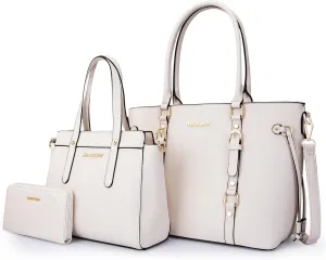 Montana West 3PCS Purses for Women Tote Bag and Wallet Set Shoulder Satchel Handbags