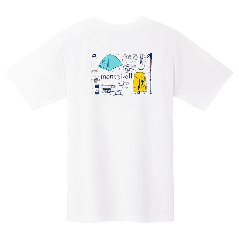 Montbell WIC.T MOUNTAIN GEAR 女 短 排汗衫 1114779
