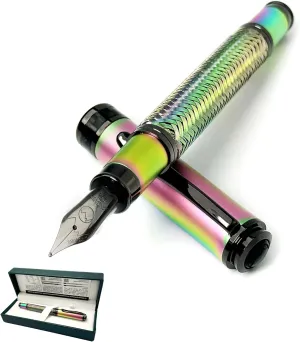 Monteverde USA 25th Anniversary Limited Edition 1999 Innova Lightning Fountain Pen - Stub Nib | Premium Collectible Pen