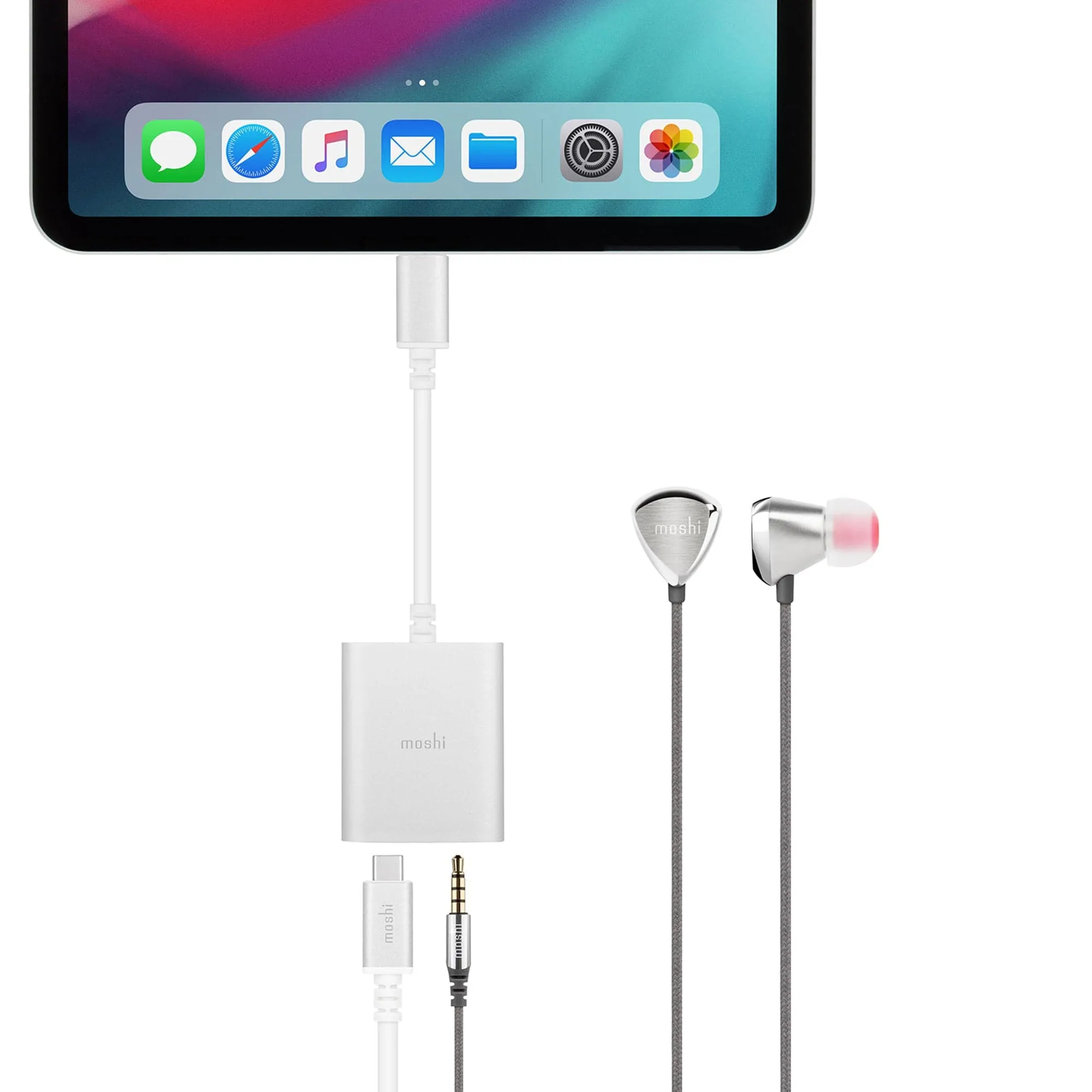 Moshi USB-C Digital Audio Adapter with Charging