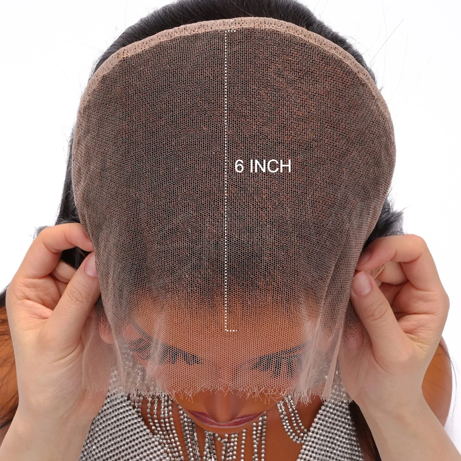 MY SHINY WIGS 13x6 HD Lace Frontal - Ultra Thin Swiss HD Lace, Pre-Bleached Knots, Pre-Plucked Straight Virgin Human Hair, Invisible Thinnest Knots - 12 Inch