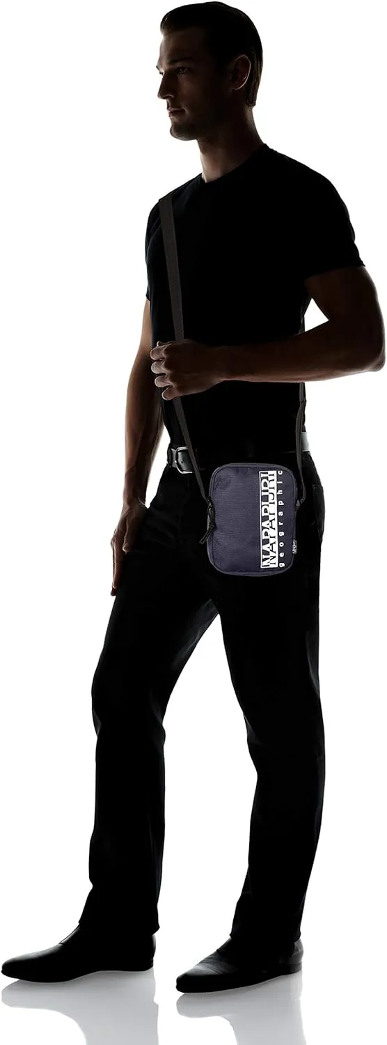 Napapijri Messenger Bag, Blu Marine, 20cm