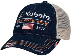 Navy Denim w/Tan Mesh Cap