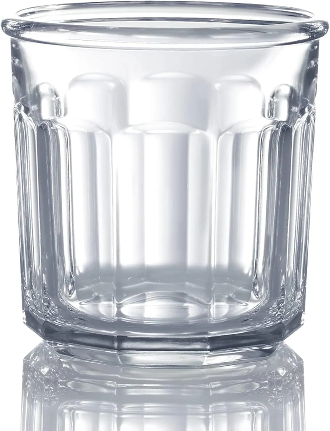 Necessia 14 oz. Tumbler Drinking Glass/Working Glass, Ideal for Cocktails, Muesli Breakfast, Home Made Jams, Jellies, Marmalades and Preserving, Set of 4