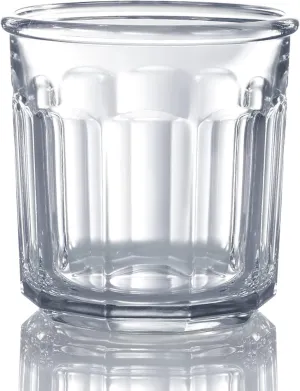 Necessia 14 oz. Tumbler Drinking Glass/Working Glass, Ideal for Cocktails, Muesli Breakfast, Home Made Jams, Jellies, Marmalades and Preserving, Set of 4