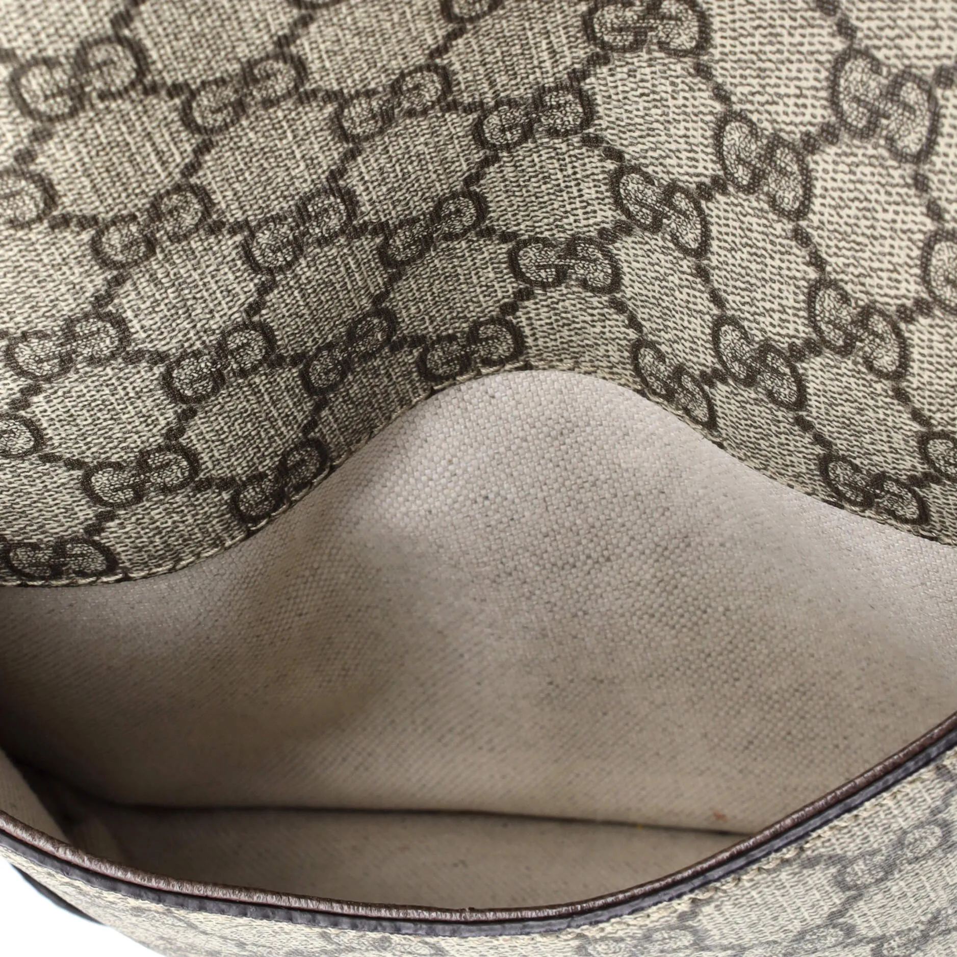 Neo Vintage Flap Messenger GG Coated Canvas Small