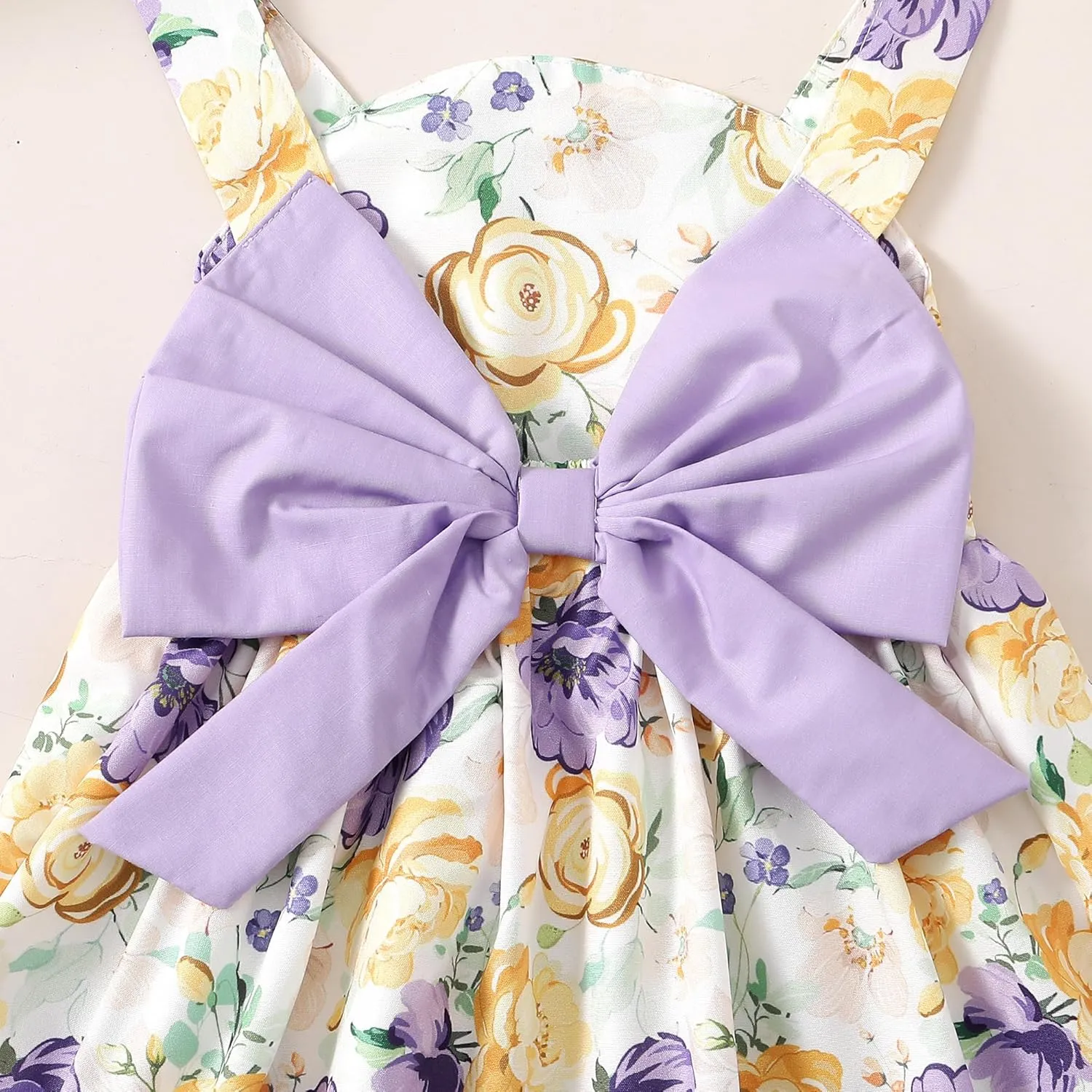 Newborn Infant Baby Girl Dress Toddler Girl Clothes Halter Backless Sleeveless Flower Sundress Summer Dresses for Girl