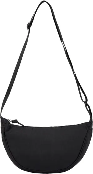 NICE CHOICE Small Nylon Crescent Crossbody Bag, Travel Sling Bag Shoulder Bag for Women with Adjustable Strap for Work Travel