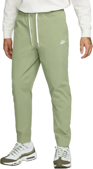 Nike Club Men's Woven Tapered Leg Pants (Oil Green/White, DX0623-386) Size XX-Large