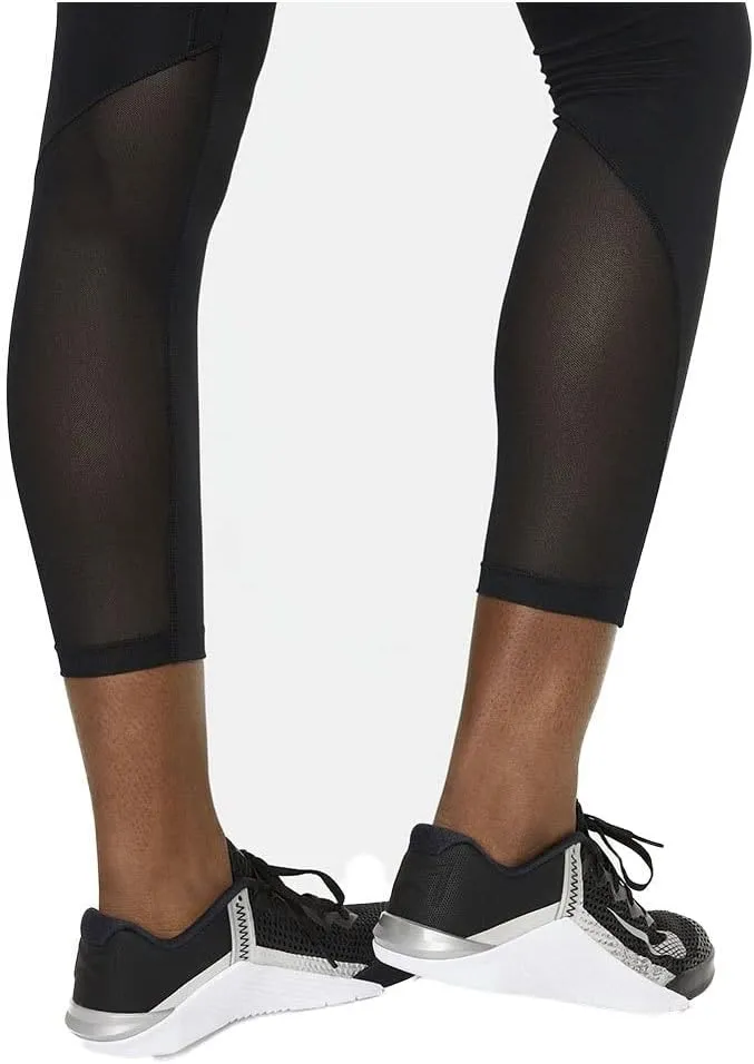 Nike One Women's Mid-Rise 7/8 Mesh-Paneled Leggings