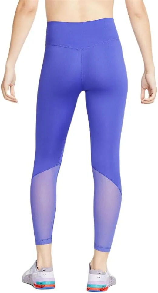 Nike One Women's Mid-Rise 7/8 Mesh-Paneled Leggings
