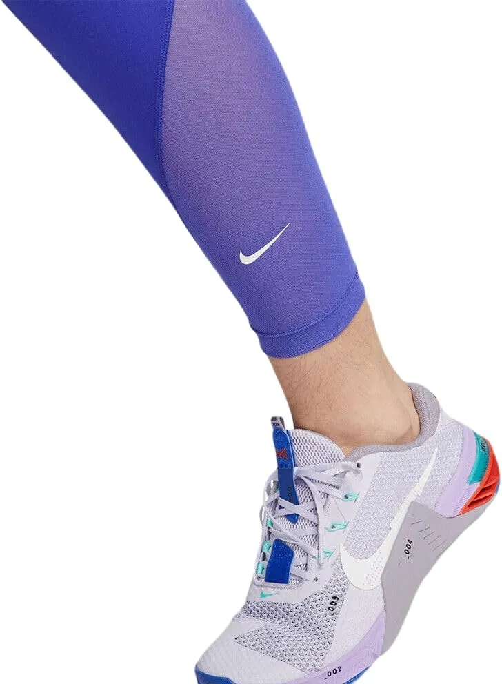 Nike One Women's Mid-Rise 7/8 Mesh-Paneled Leggings