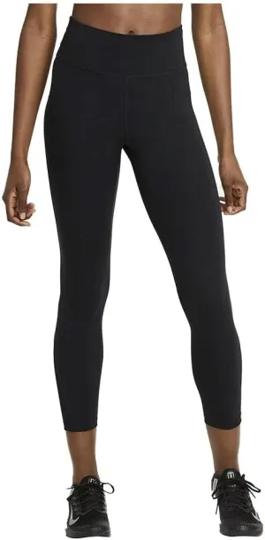 Nike One Women's Mid-Rise 7/8 Mesh-Paneled Leggings