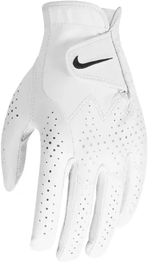 Nike Womens Tour Classic IV Left Hand Golf Glove White | White | Black Large