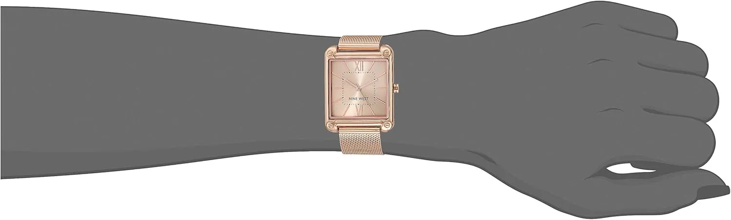 Nine West Women's Mesh Bracelet Watch