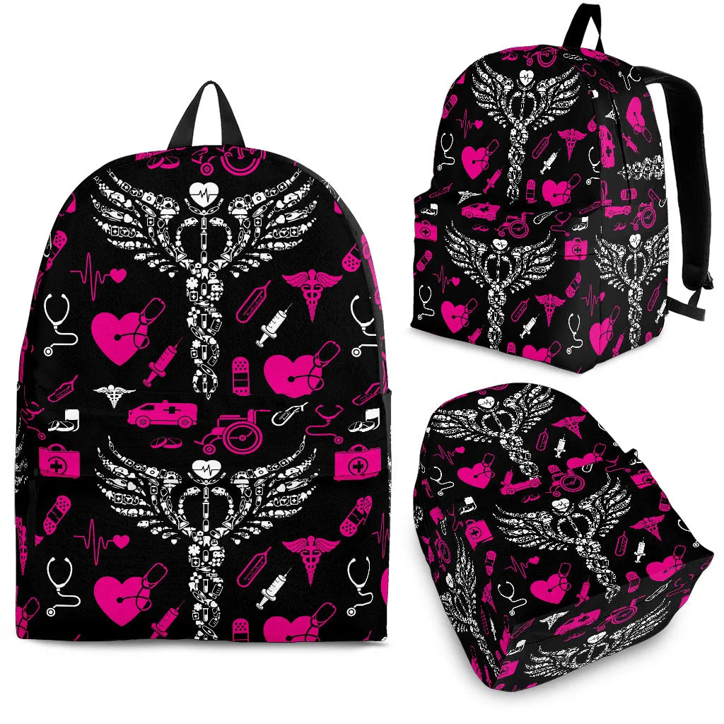 NURSE CADUCEUS BACKPACK