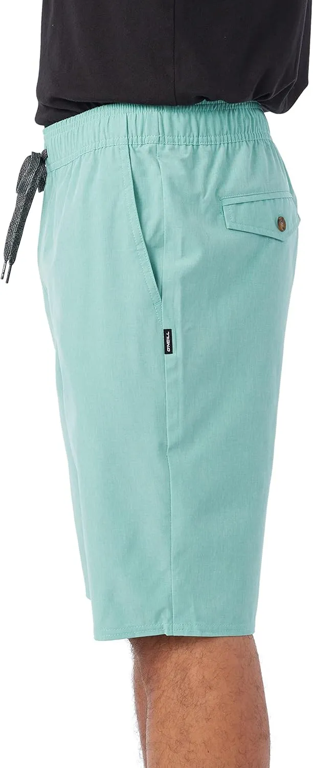 O'Neill Men's Hybrid Khaki Shorts - 21 Inch Outseam, Quick Dry Fabric with Stretch