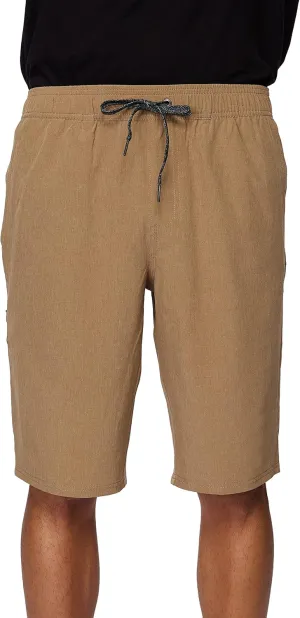 O'Neill Men's Hybrid Khaki Shorts - 21 Inch Outseam, Quick Dry Fabric with Stretch