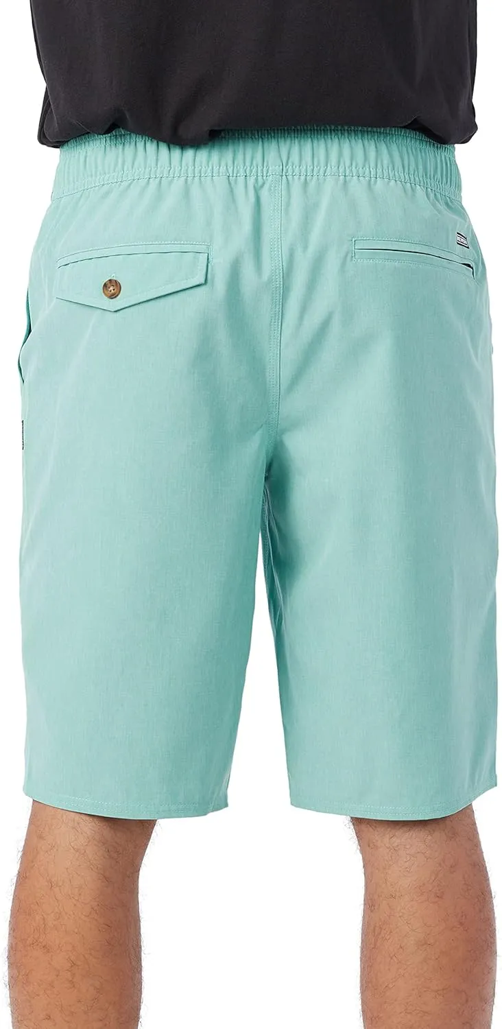 O'Neill Men's Hybrid Khaki Shorts - 21 Inch Outseam, Quick Dry Fabric with Stretch