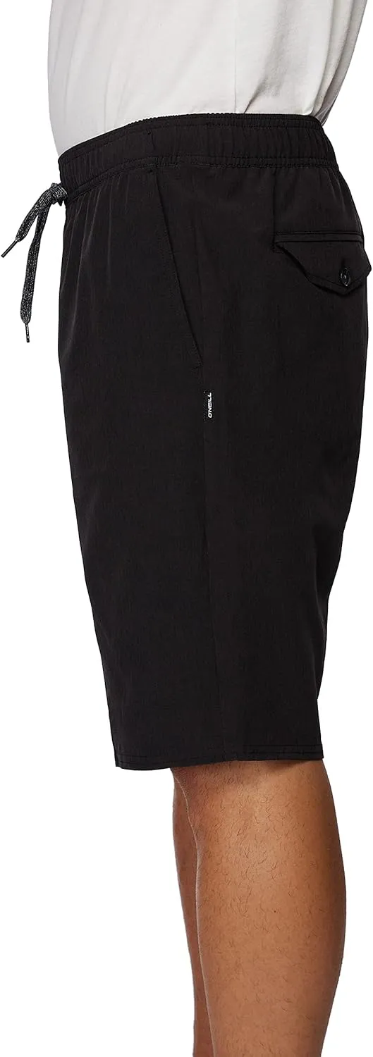 O'Neill Men's Hybrid Khaki Shorts - 21 Inch Outseam, Quick Dry Fabric with Stretch