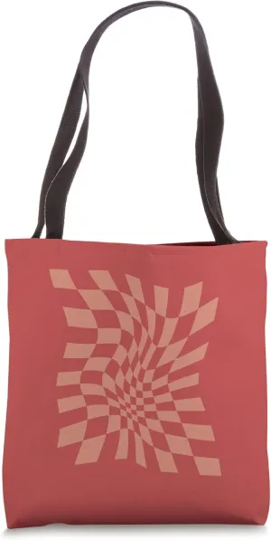 Optical Illusion Pattern Tote Bag