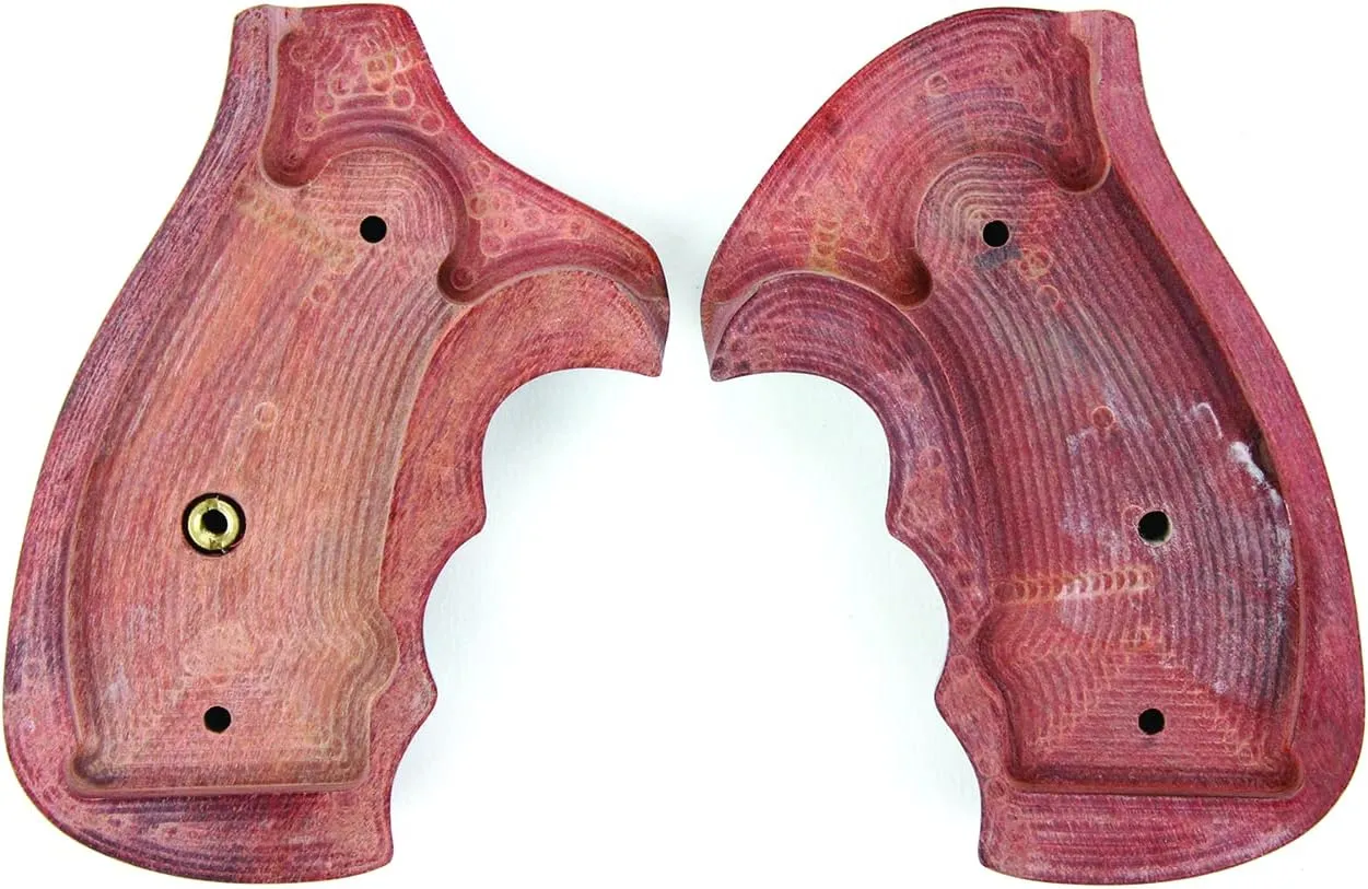 PachmayrPachmayr, Renegade Wood Laminate Pistol Grips, Smith & Wesson K&L Frame, Charcoal, Smooth