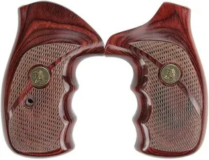 PachmayrPachmayr, Renegade Wood Laminate Pistol Grips, Smith & Wesson K&L Frame, Charcoal, Smooth