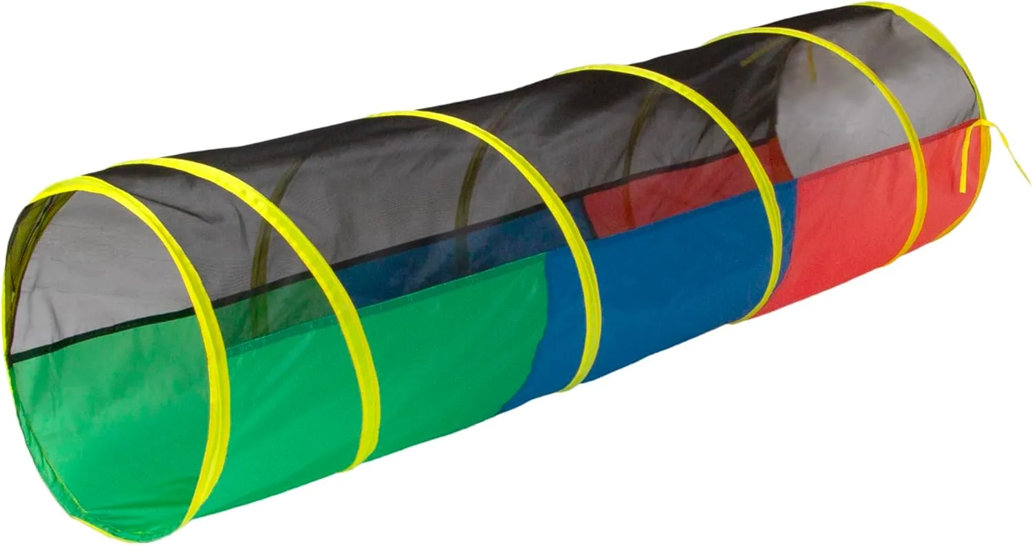 Pacific Play Tents Half Mesh Play Tunnel 20403
