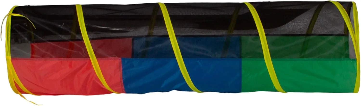 Pacific Play Tents Half Mesh Play Tunnel 20403