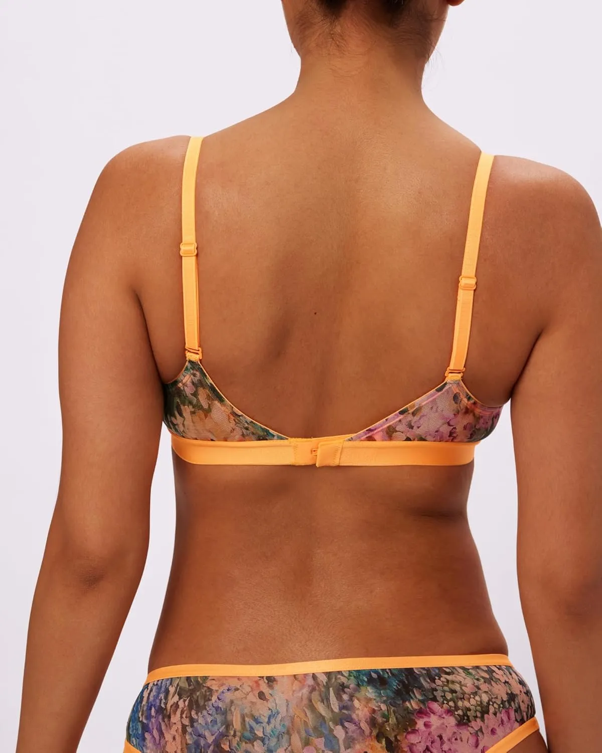 Parade Women's Silky Mesh Plunge Bralette