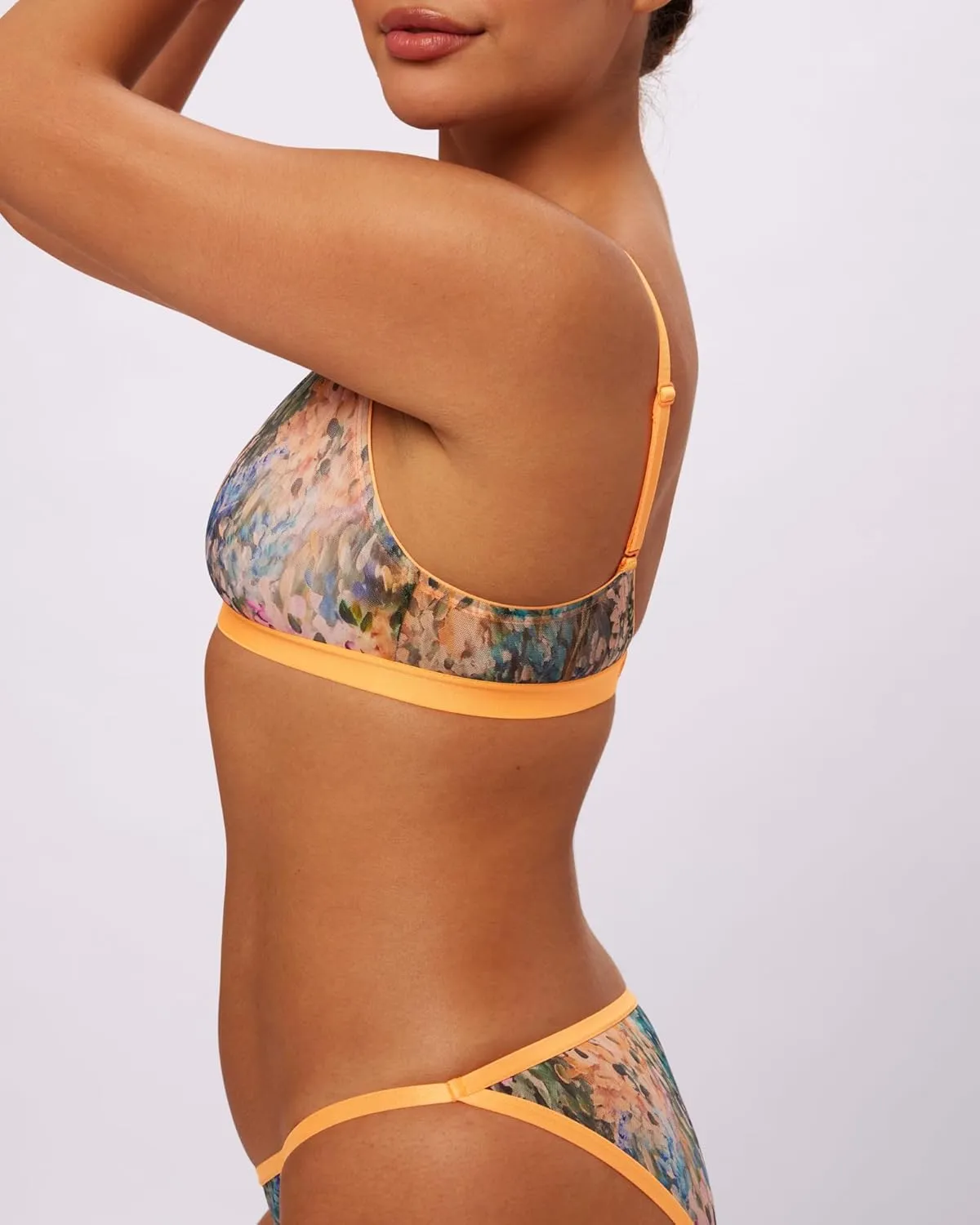 Parade Women's Silky Mesh Plunge Bralette
