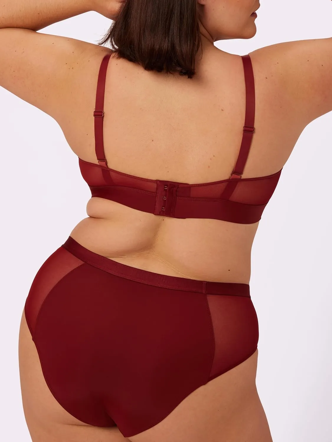 Parade Women's Silky Mesh Triangle Bralette