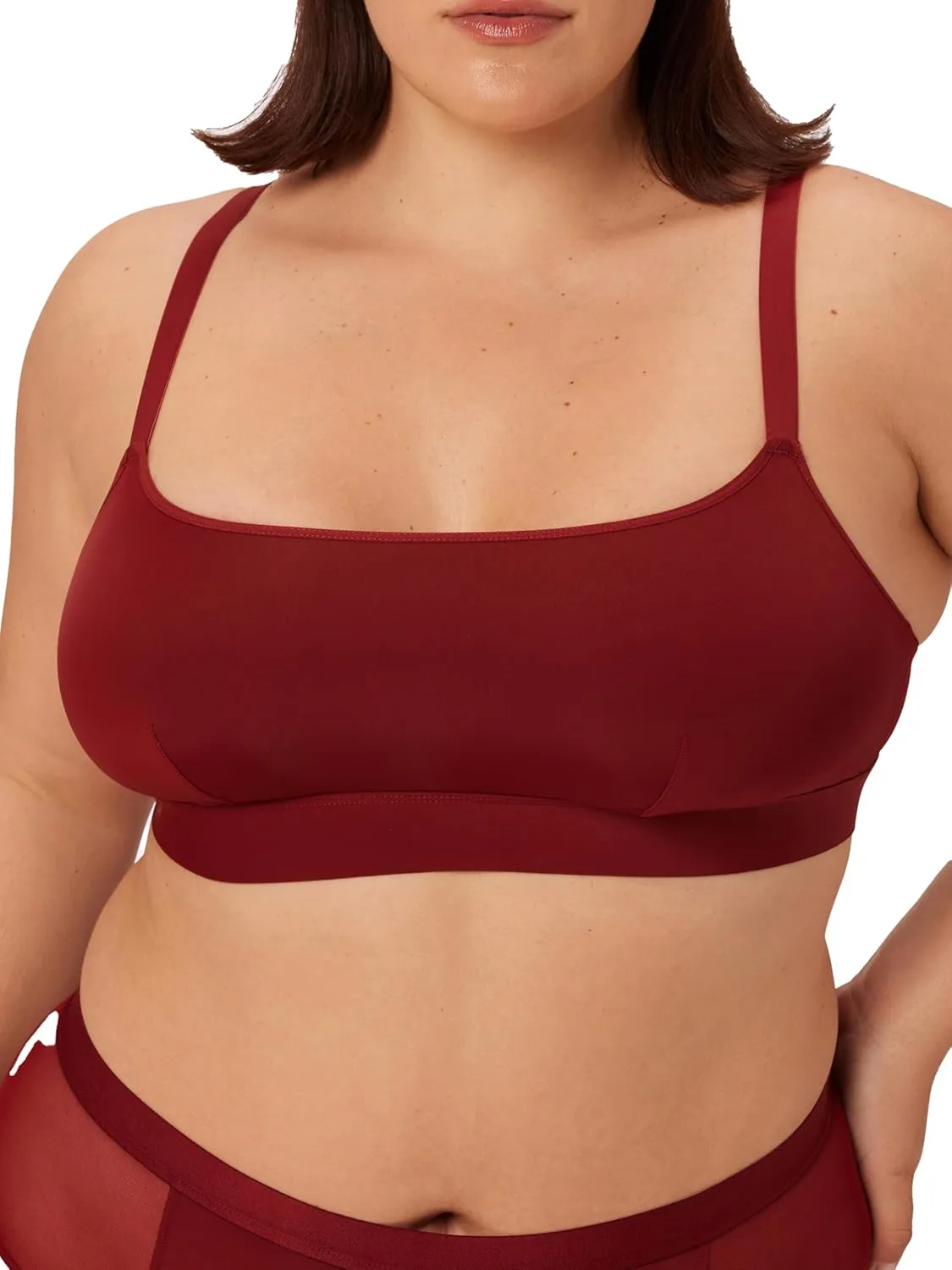 Parade Women's Silky Mesh Triangle Bralette