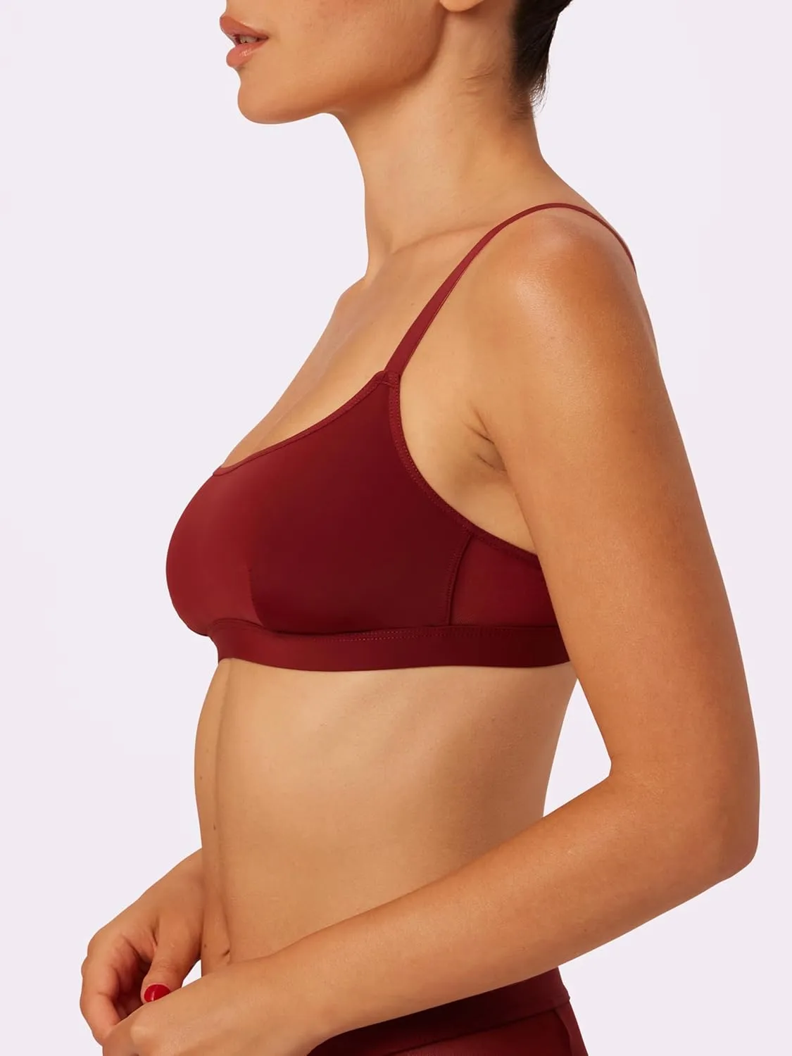 Parade Women's Silky Mesh Triangle Bralette