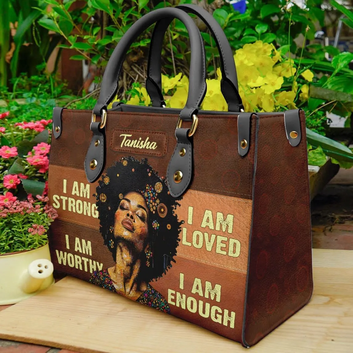 Personalized Handbags for Women, Custom Name Leather Handbags,Mother's Day Gift