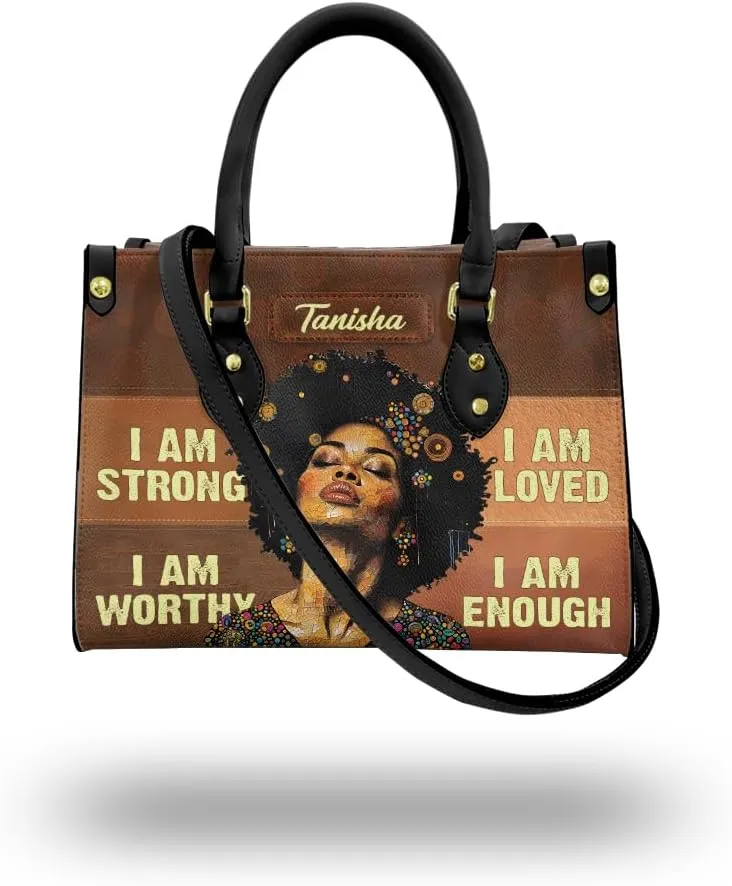 Personalized Handbags for Women, Custom Name Leather Handbags,Mother's Day Gift