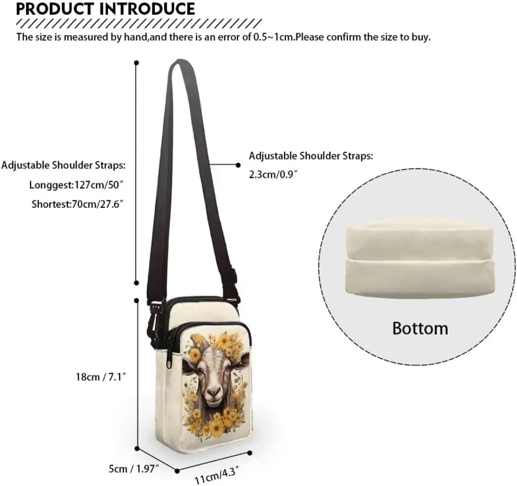 Phone Crossbody Purse for Women Small Messenger Pouch Ladies Cross Body Bags