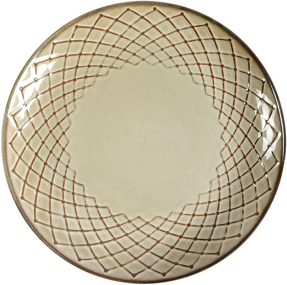 Pier 1 Reactive Dinner Plate