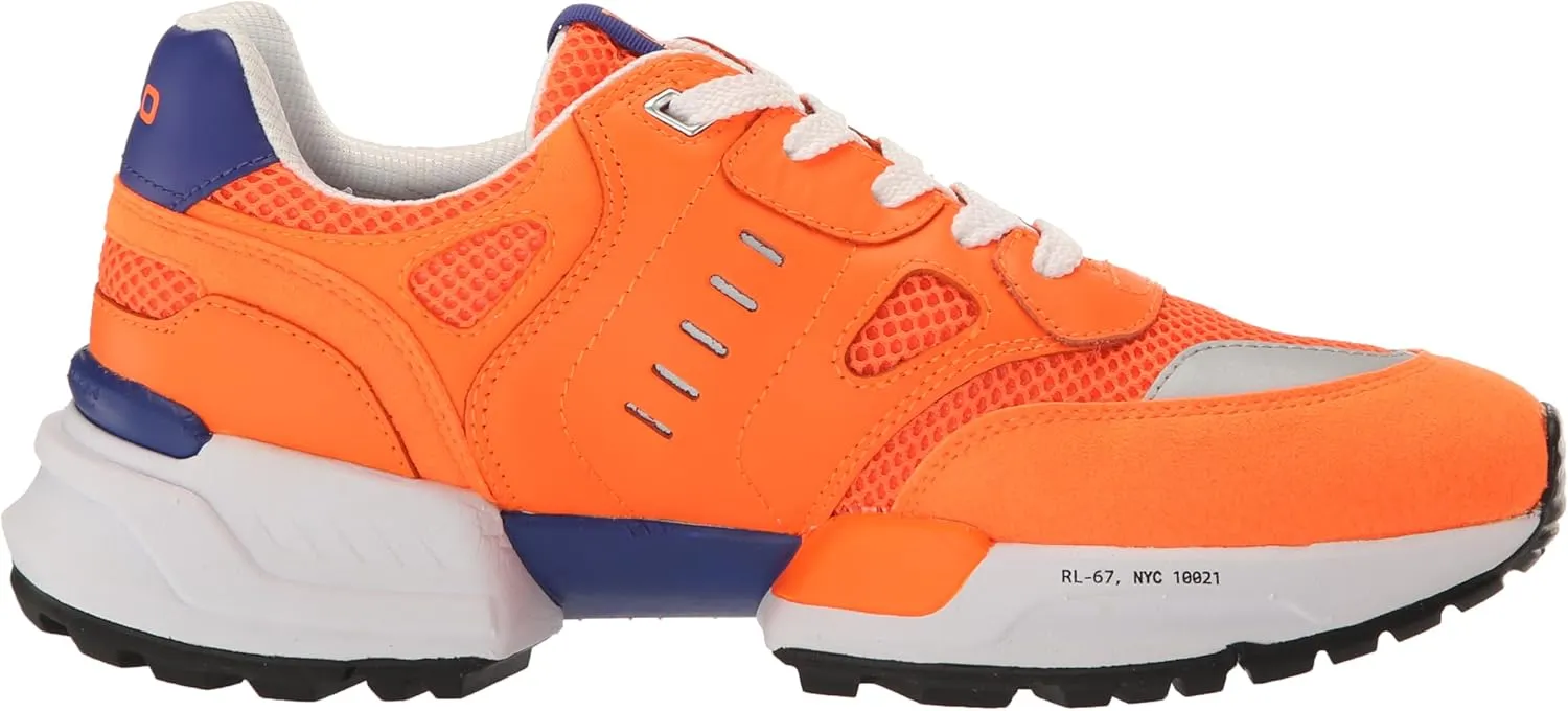Polo Ralph Lauren Men's Jogger Suede & Mesh Sneaker