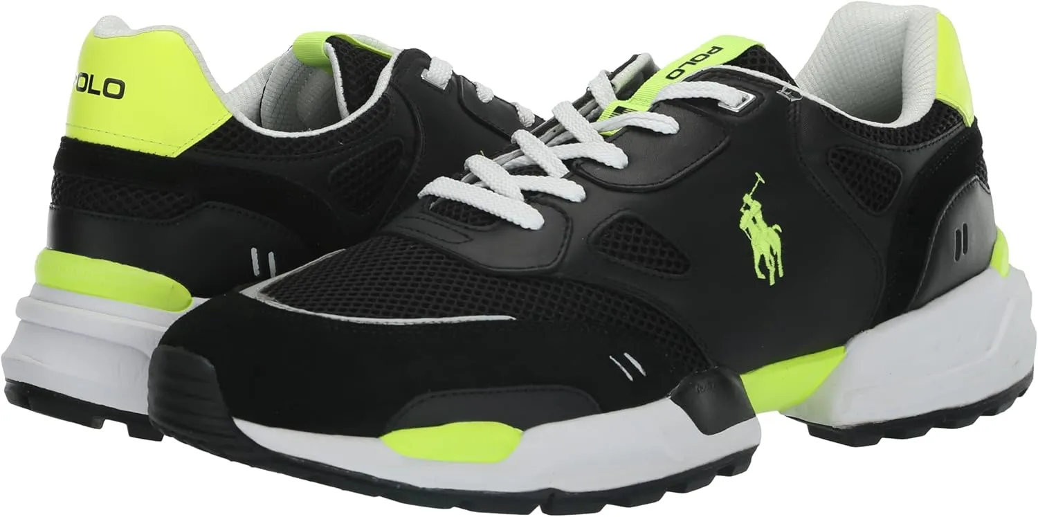 Polo Ralph Lauren Men's Jogger Suede & Mesh Sneaker