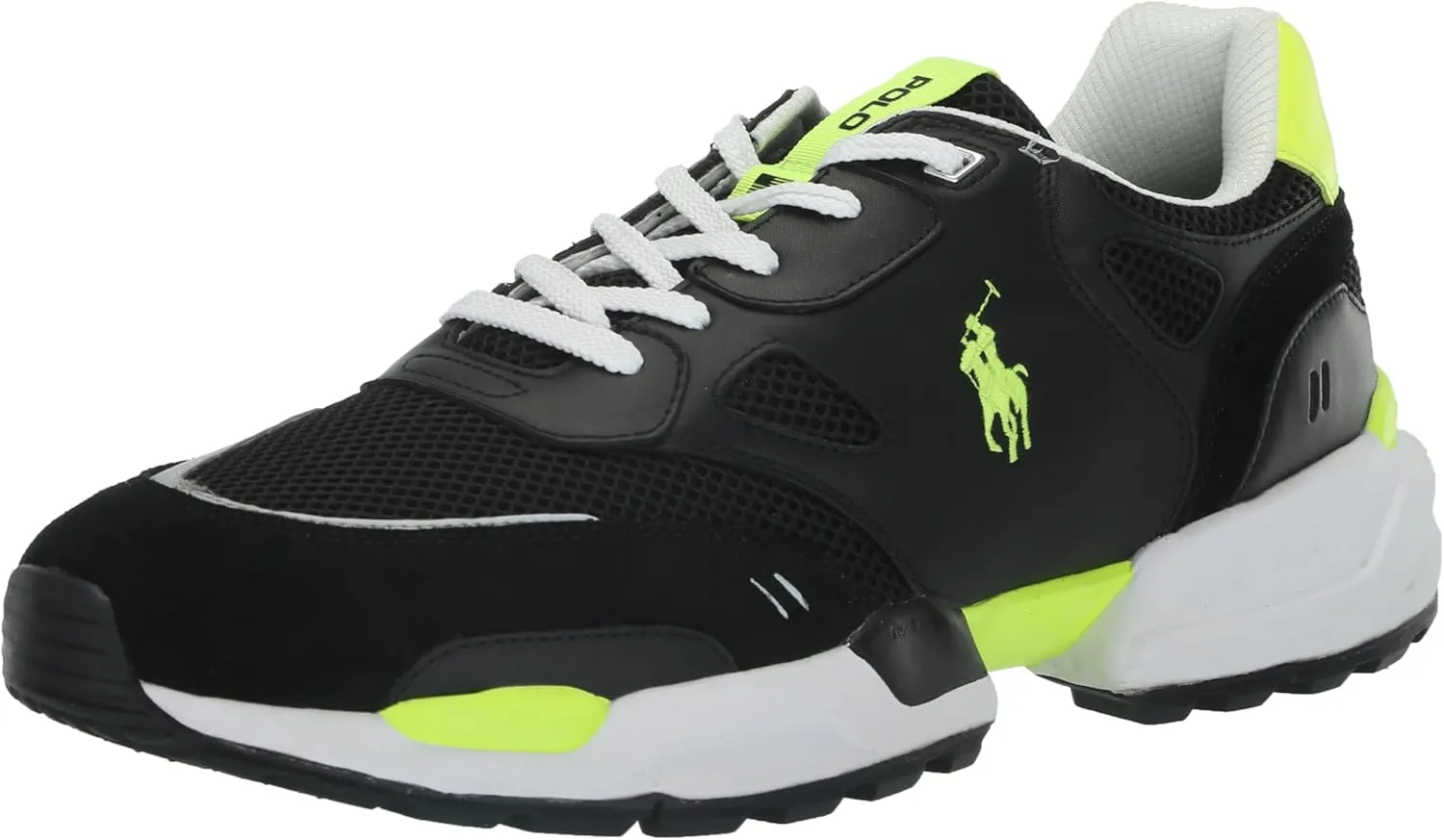Polo Ralph Lauren Men's Jogger Suede & Mesh Sneaker