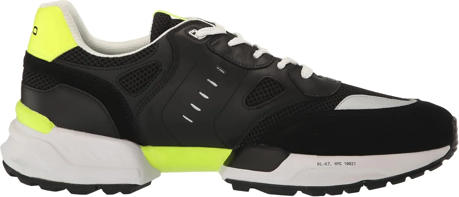 Polo Ralph Lauren Men's Jogger Suede & Mesh Sneaker