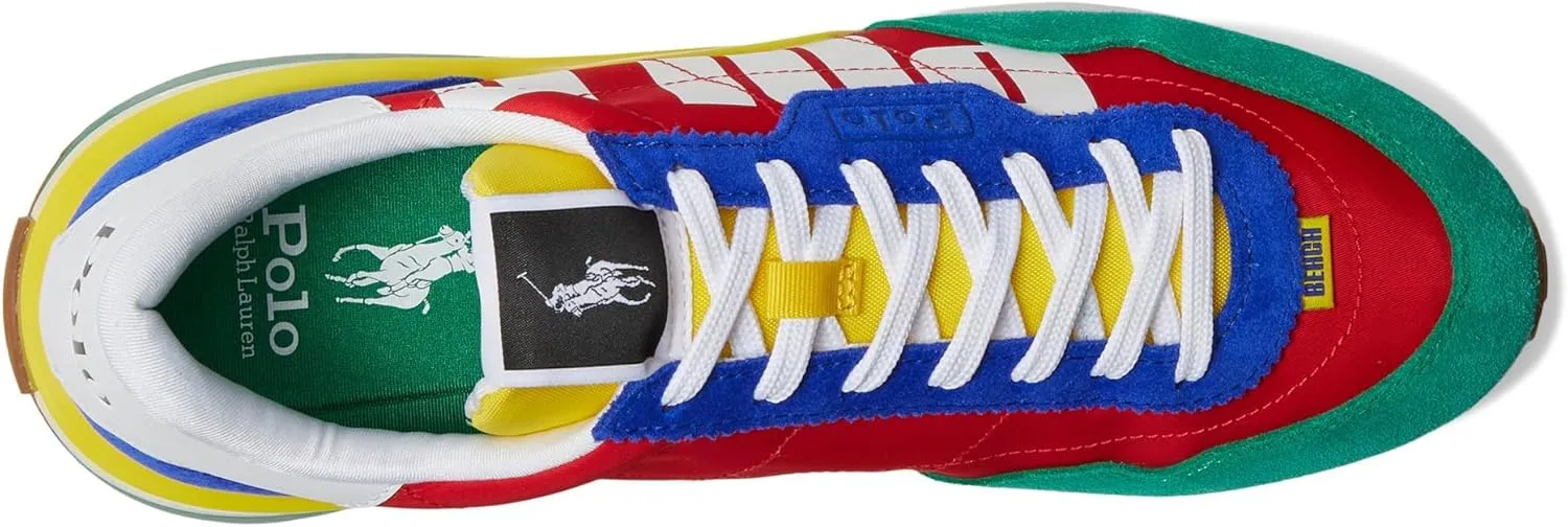 Polo Ralph Lauren Men's Train 89 Leather & Canvas Trainer