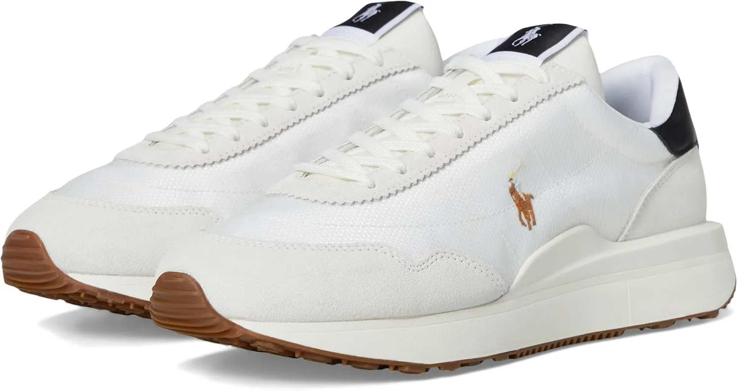 POLO RALPH LAUREN Men's Train 89 Suede-Paneled Sneakers