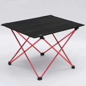 Portable Foldable Folding Table Desk Camping Outdoor Picnic Aluminium Alloy Light Folding Desk