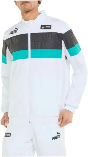 PUMA Mens Mapf1 Sds Jacket Athletic Outerwear Casual Comfort Technology - White - Size S