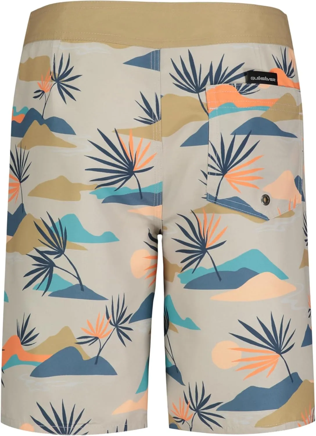 Quiksilver Boys' Boardshorts with UPF 50  Sun Protection, Quick Dry Swim Shorts