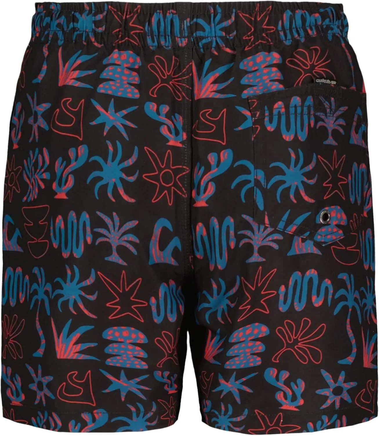 Quiksilver Boys' Volley Swim Trunks with UPF 50  Sun Protection, Quick Dry Bathing Suit Shorts