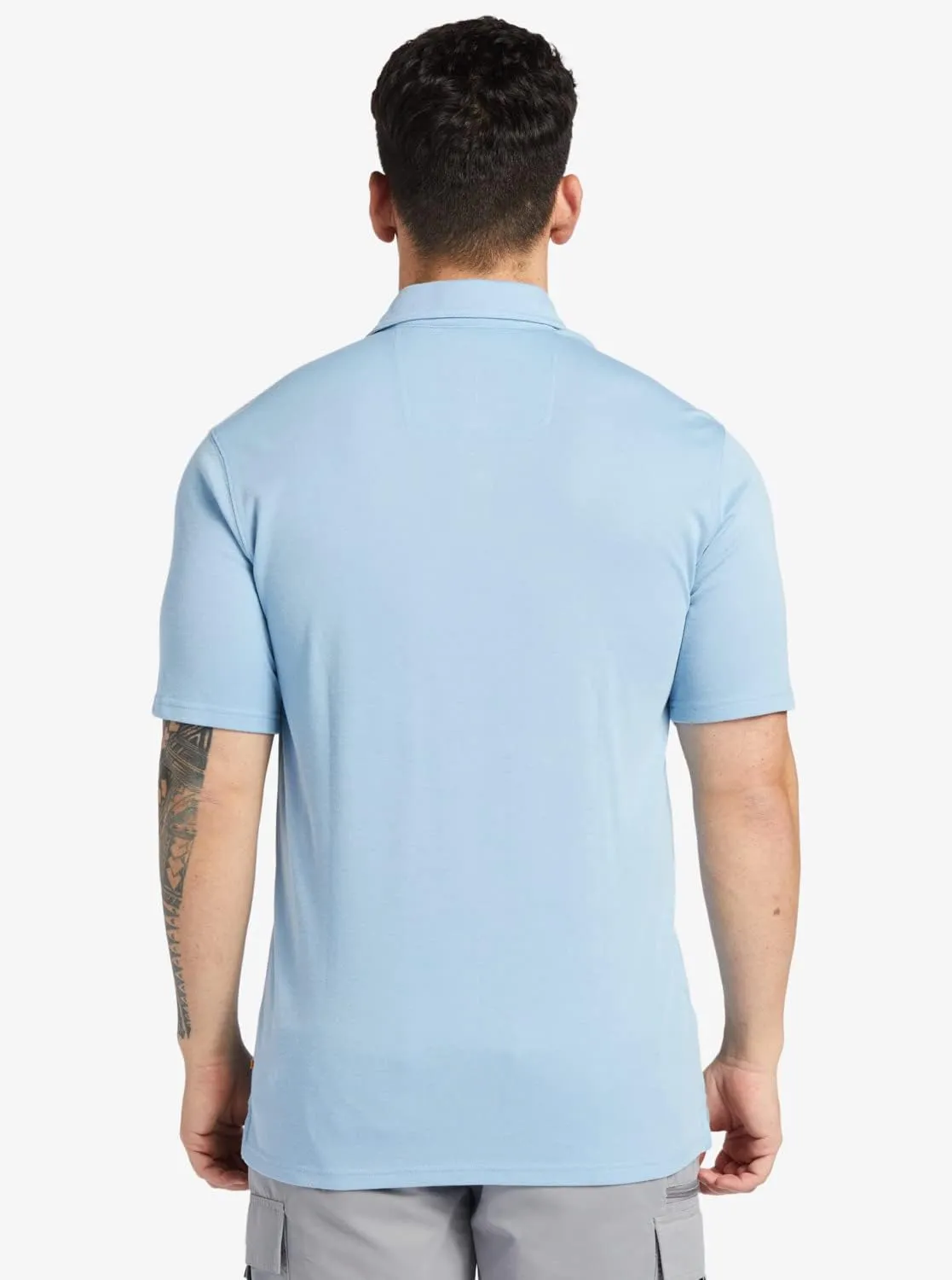 Quiksilver Men's Water 2 Lightweight Quick Dry Collared Polo Shirt
